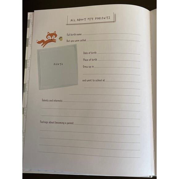 CR Gibson Baby First Five Years Memory Book Boy or Girl Life Milestones - Picture 3 of 8